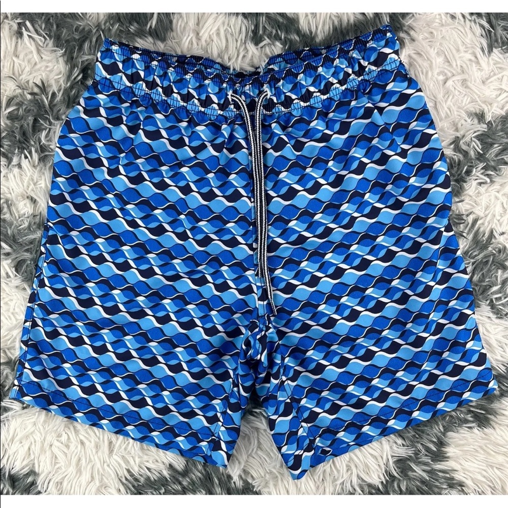 Speedo Men's Swim Trunks Blue Size Small